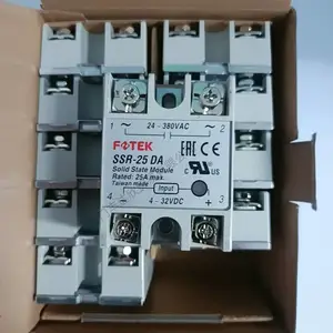 FOTEK ���� ��̬�̵��� SSR-75AA �ɿع�ģ�� ��׼�� AC to AC