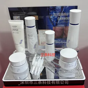 化妆品展示,护肤展示架,彩妆护肤品道具,美容工具展示架,雪弗板展示架,