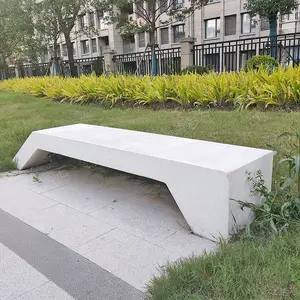堃钜泰科石 泰科砼磨石 景观坐凳 混凝土材料