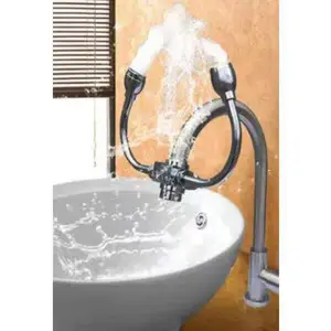 台式三口水龙头洗眼器 化验室洗眼器 家用洗眼器台式洗眼器大全