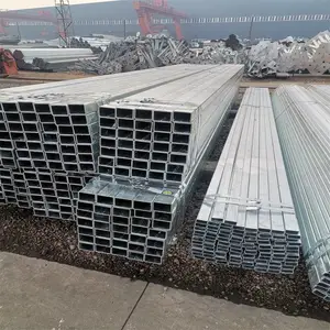 富鹏源 1000×1000×10热镀锌矩形管 配送到厂