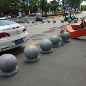 ���е�λ·���賵ʯ����� 400mmʯͷԲ��·��