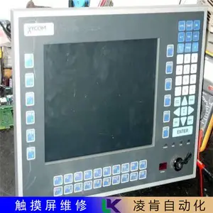 三菱触摸屏无法正常通讯维修有背光无字符维修检测具体方法