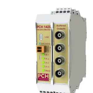 丹麦PCH Engineering 四通道振动监测仪PCH 1420型