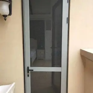 金刚网纱门 意美达牌单平开防盗金钢纱窗门 户门防护三零四钢网门