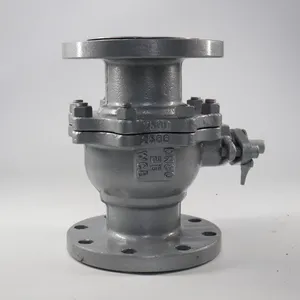 上海良工精工沪工阀门 Q41F铸钢法兰蒸汽球阀DN50 65 80 100
