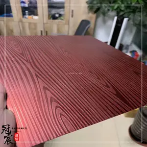 304不锈钢镀铜发黑板表面氧化处理 宁波银行工程不锈钢做铜锈板