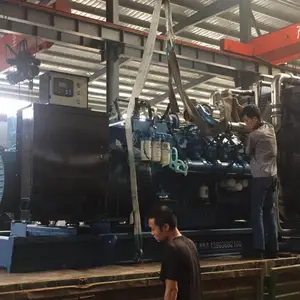 供应日照地区潍柴800KW柴油发电机组 纯铜无刷电机 工地备用电源 质量好 运行稳定 奔马新能源