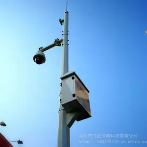 监控杆摄像头杆L杆F杆灯杆灯柱路牌杆信号灯杆件龙门架限高架包安装施工深圳