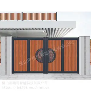 供应欧式平移门整套门铝合金洋房别墅门铸铝庭院门铝艺平移门