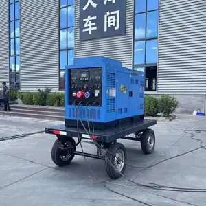 氩弧焊柴油发电电焊机大泽动力400A 拖车款式