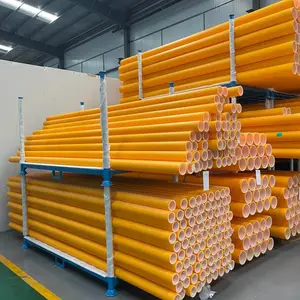 锦辰柔性防撞柱 替代铁管隔离柱 仓库设备防护 厂家直供