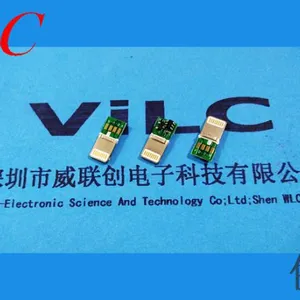 苹果一体式公头-iPhone公座带板有IC-新款PG7插头 手机数据线头 威联创