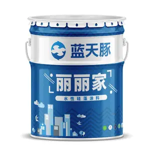 蓝天豚 丽丽家水性硅藻涂料