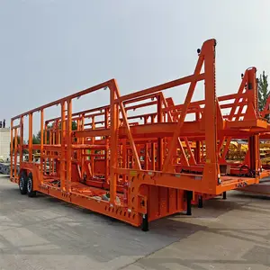 乘用车运输挂车 出口菲律宾半挂车 出口贸易 菲律宾汽车