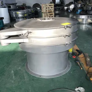 椰子粉振动筛分级 亚麻籽粉圆形震动筛分级筛金属丝编织网