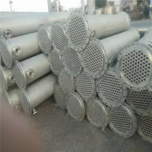 转让二手不锈钢列管冷凝器、不锈钢换热器、石墨冷凝器
