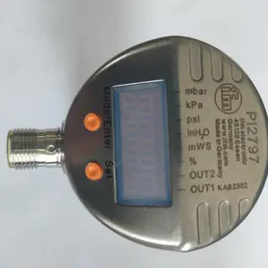 IFM带显示屏的齐平式压力传感器PI2797 卫生齐平设计