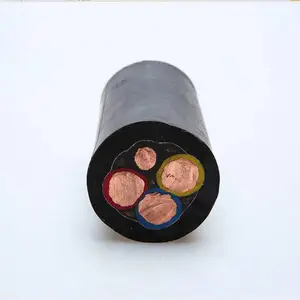 煤矿用移动屏蔽橡套软电缆MYP 1.9/3.3KV 煤安认证产品 阻燃型
