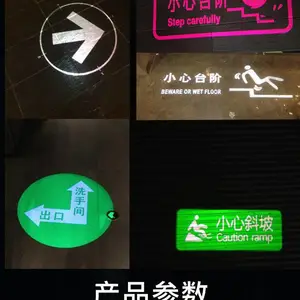 吸顶广告投影灯酒店房号门牌号logo灯地面投字高清图案投影射灯灯片定制