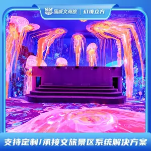 国威裸眼 3D 幻境立方 16K 超清全景沉浸网红乐园文旅项目一站式定制