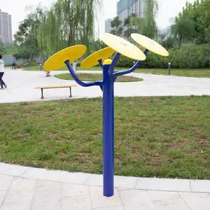 室外健身太极推揉器 户外健身路径太极推揉器 山东聊城 龙泰体育 大量生产