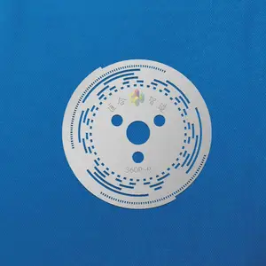 匡合电子测速码盘编码器光栅片不锈钢蚀刻加工精度高无毛刺