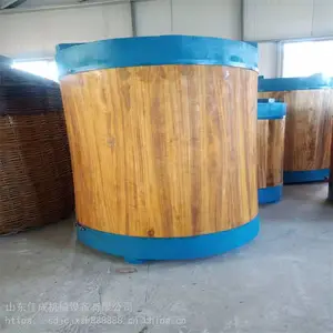 厂家佳成 定制加工1吨仿古木酒海 原生态 猪血桑皮纸糊制