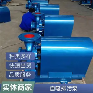 45kw卧式不锈钢污水泵 自吸式无堵塞排污泵