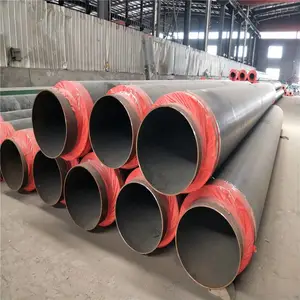 DN450埋地聚氨酯泡沫保温管,供热聚氨酯采暖保温管成品供应