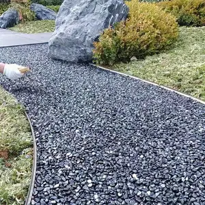 公园灰色胶粘石石子厂家彩色胶粘石路面施工单位样品免费