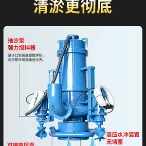 加工小型吸砂清淤泥浆泵 高铬合金耐磨杂质泵 砂浆抽沙泵