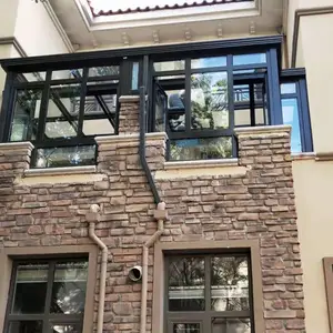天津滨海新区 塘沽断桥铝封露台阳光房 封小院