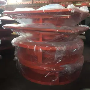 骏拓定制 建筑工程成品钢支座 网架钢结构连廊万向滑动减震钢支座