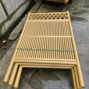 长沙竹子篱笆仿竹围栏丽江玉龙竹篱笆仿竹栅栏