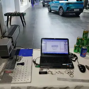 北京齿轮打标门把手刻字打标手电筒序列号雕刻