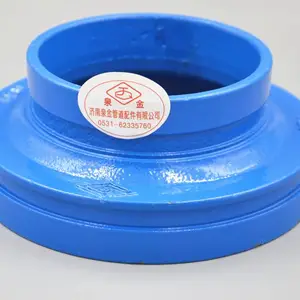 现货供应给水沟槽管件 亿佰通涂塑管件 产品安全环保可达食品级标准