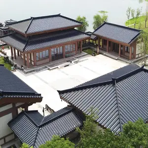 金属瓦 仿古铝瓦 古建屋面 批发采购 瓦型可以定制 适用复杂屋面结构