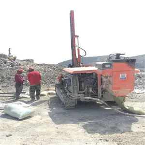 新龙Z115Y-2潜孔液压爆破钻机,潜孔钻机。履带式液压钻机