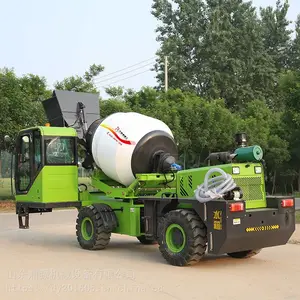 1.8方自动上料搅拌车 全自动混凝土自上料搅拌车供厂家