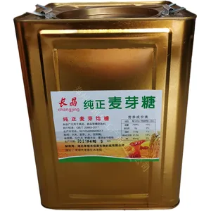 长晶***麦芽糖 食品级 麦芽糖9KG/桶 ***麦芽饴糖 现货供应