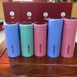 西安希诺水杯专卖,知性粉XN可爱保温杯,希诺新款手掌杯印字