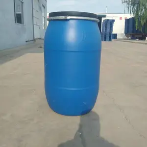 山东200L法兰桶200升圆口桶30升加厚化工桶60Lhdpe铁箍桶