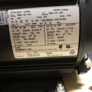 ά�������ƹ�Ӧ��������EMERSON Motors ��� U2P3D