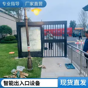 大量供应 人行通道门 小区电动广告平移门 规格多样 上门安装
