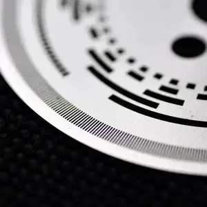 高精度金属码盘 镀膜工艺来图来样定制 厚度0.05mm