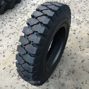 农用三轮车轮胎750-16 拖车矿山花纹轮胎 含内胎垫带