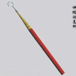 河北博铭专业生产绝缘高压测高杆 测高杆采用优质玻璃纤维布 可定做