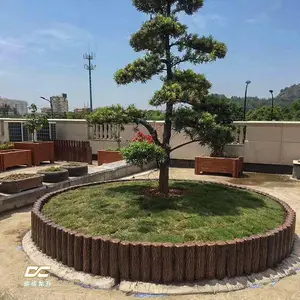 江西吉安鼎成龙升混凝土仿木护栏价格多少一米?