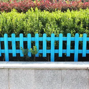 防腐木草坪护栏